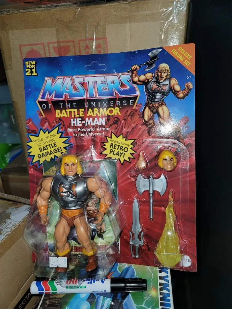 Masters Of The Universe He-Man Battle Armor  Mattel 1