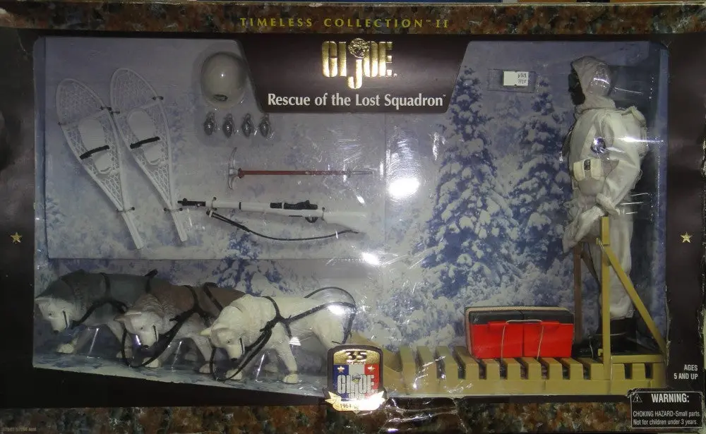 Hasbro 義勇群英 Gi Joe 35 Years 1964-1999 Timeless Collection Ii Rescue Of The Lost Squadron 57047 1