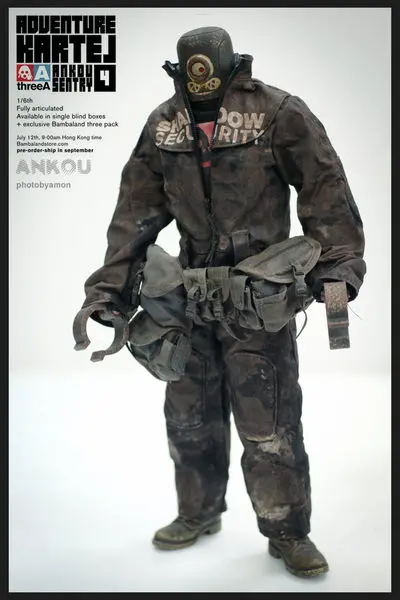 1:6 3A (Three A) Ak004 Adventure Kartel Kartej - Ankou Sentry 4 (黑色) B17655366 1