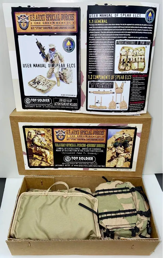 絕版 Toy Soldier Us Army Special Forces (Green Berets) 2002 套裝 (Elt-24-479S) 1
