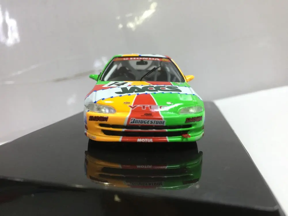 Ixo 1/43 本田 思域 Honda Civic Eg9 Jaccs #14 (T02-Ja) (32131) (Piu228l) 2
