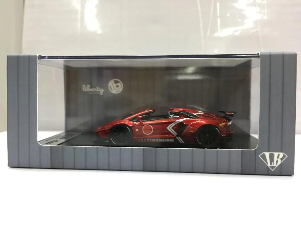 Liberty Walk 1/64 Lamborghini Red (Ip640006lb700) (C1123-129C) 1