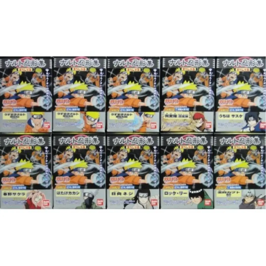 Bandai Naruto 火影忍者 忍形集 渦卷鳴門 我愛羅 內輪佐助 春野櫻 畑鹿驚 盒蛋 (Csw-121020) 1