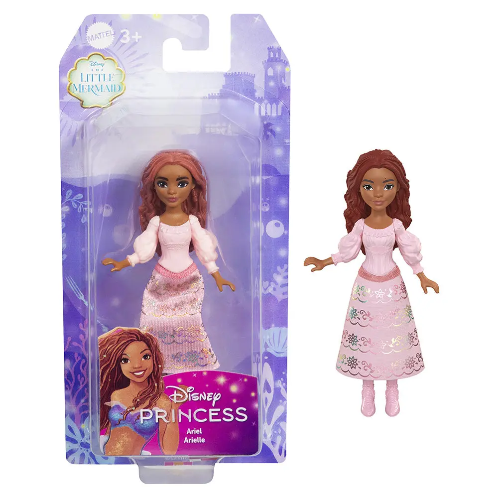 Disney The Little Mermaid Ariel Posable Small Dolls With Sparkling Clothing Inspired By Disney Movies For Kids Ages 3+ 1