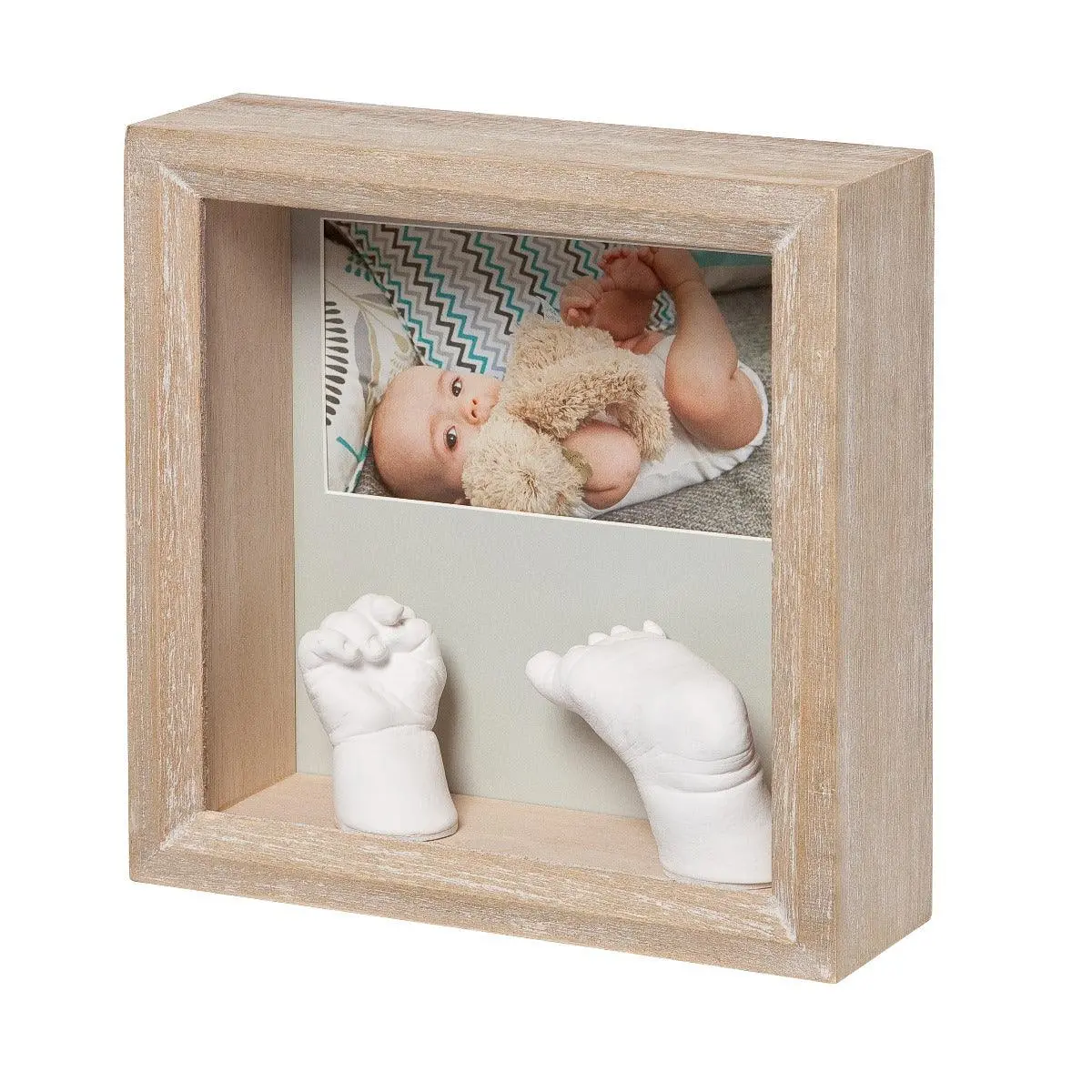Baby Art My Baby Sculpture Nursery Decor Wooden - Photo Frame For Ages 0-3 Years 1