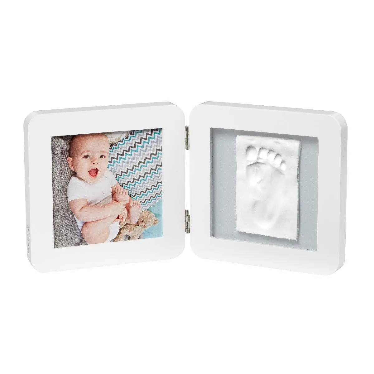 Baby Art My Baby Touch 1 Nursery Decor White - First Print With Photo Frame For Ages 0-3 Years 1