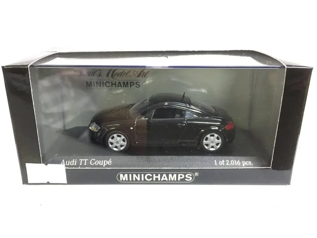 Minichamps 1/43 Audi Tt Coupe 1998 Black (430 017222) (03347) (Piu50) 1