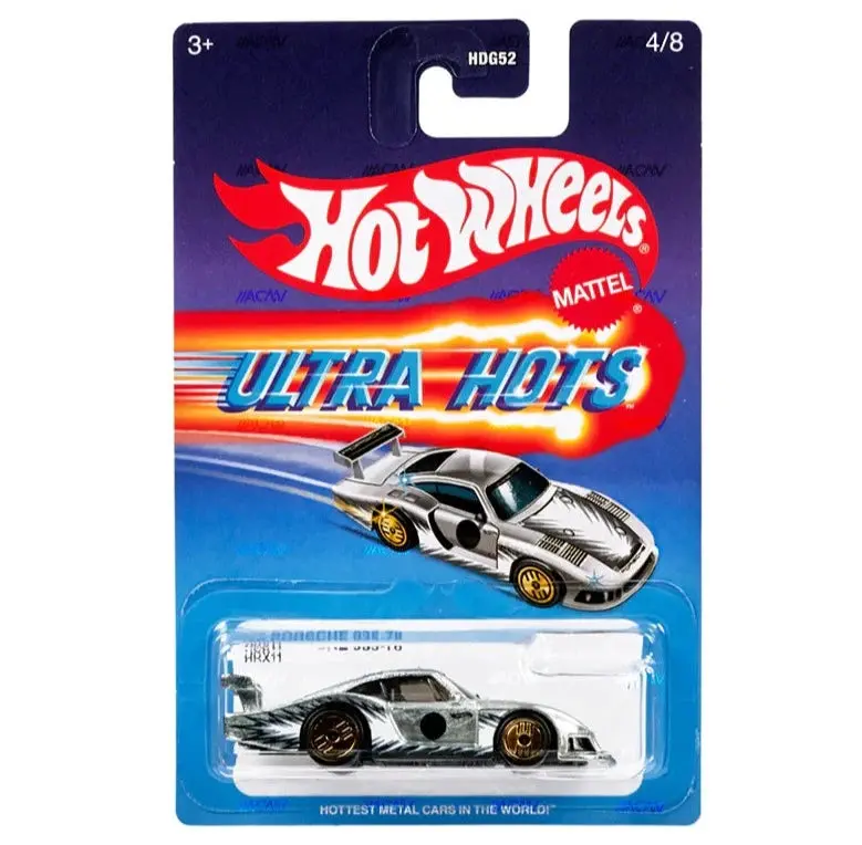 Hot Wheels Ultra Hots Retro 2024 Edition 1:64 Scale 78 Porsche 935/78 Die-Cast Vehicles With Full Front & Rear Decoration Vum Parts For Ages 3+ 1