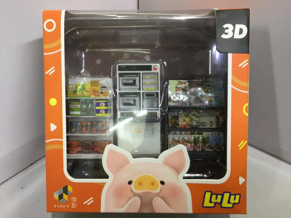 Toyeast Tiny 1/35 3D Lulu 7-Eleven 迷你精品貨架 X 雜誌架 X 微波爐櫃配件組合 Ats35016 00080 (C1120-50) 1