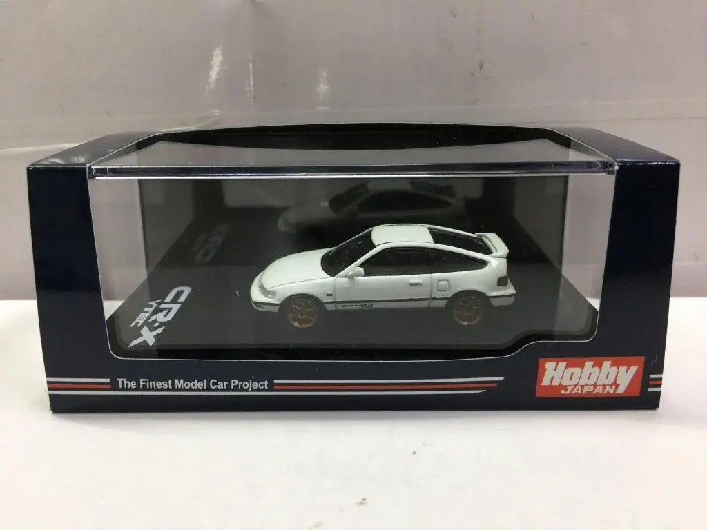 Hobby Japan 1/64 Honda Cr-X Sir Ef8 Customized Version White (Hj641005rw) (05265) (P15m-27) 1
