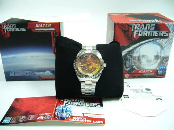 Hasbro 孩之寶 變形金剛 電影版 博派標誌 鋼帶手錶 H款 Transformers Watch Type H Autobot Logo (Piu/Ry8-60) 1138295635 1