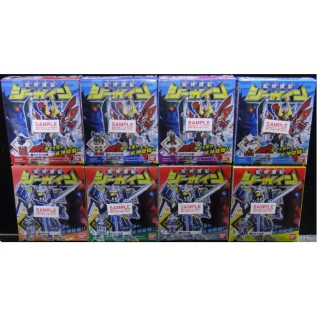 Bandai 武神漢裝 最強武神王決定戰 G-Gain 8種 盒蛋 Set-B 9774 (Epc-1343B-36) 1