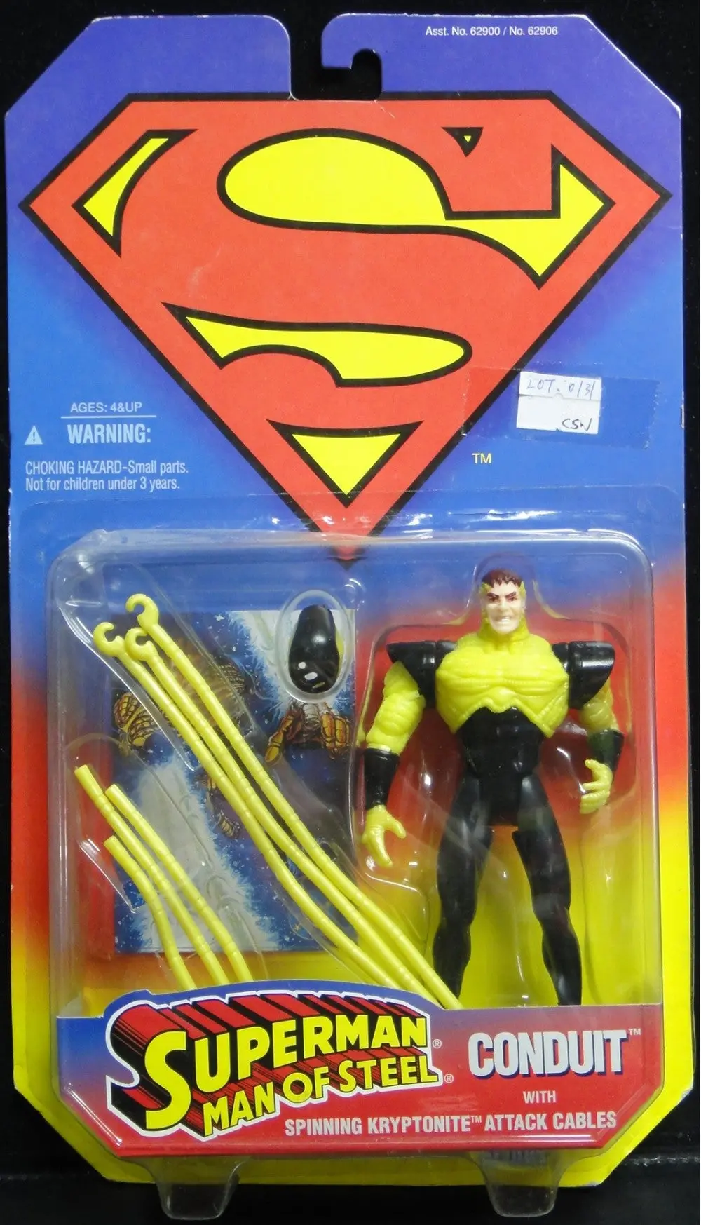Kenner 超人 鋼鐵英雄 Superman Man Of Steel Conduit With Spinning Kryptonite Attack Cables 62906 (Csw) 1