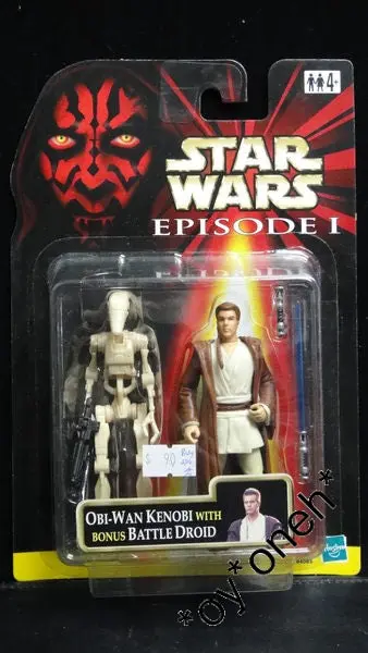 Hasbro 星球大戰 Star Wars Episode I Qui-Gon Jinn With Bonus Battle Droid (Buy-47342-Spk) 1141086991 1