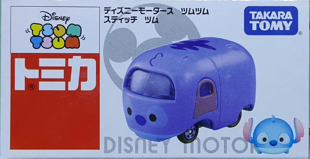 Takara Tomy 84055 Tomica 迪士尼松松 扮嘢小魔星 史迪仔 Disney Motors Tsum Tsum Lilo & Stitich Stitch Tsum (Epc-737Q-13) 1