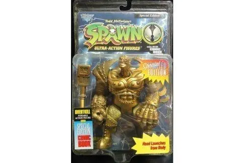 Mcfarlane Todd Spawn Series 1 Overtkill Plus Special Comic Variant 90111 (Jpa-195) 1