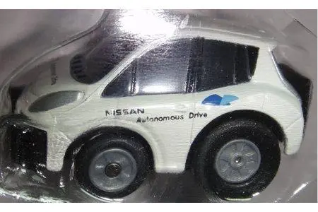 Takara Tomy 82063 Choro Q Eyes Qe-01 Nissan Leaf Autonomous Drive (Epc-556-52) 2