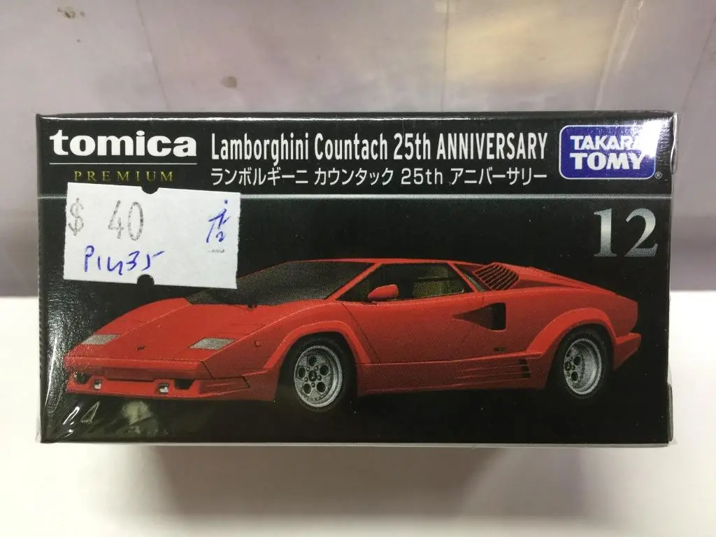 Takara Tomy Tomica Premium 12 1/61 Lamborghini Countach 25Th Anniversary (17599) (Piu35) 1