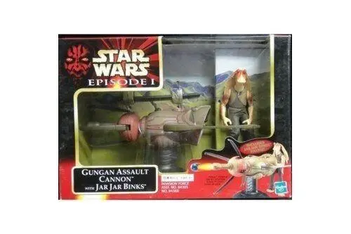 Hasbro 84368 星球大戰 Star Wars Ep1 Gungan Assault Cannon W/ Jar Jar Binks (Buy-Spk) 1