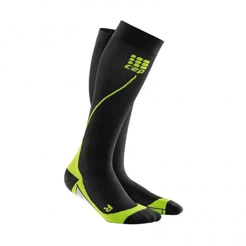 Cep Pro+ Run Sock 2.0 Black/Green Men 1