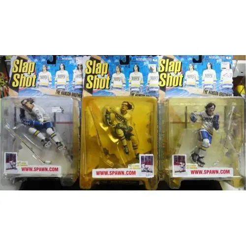 Mcfarlane Slap Shot Hanson Brothers Jack Steve Jeff (Buy-14601-14602-14603) 1