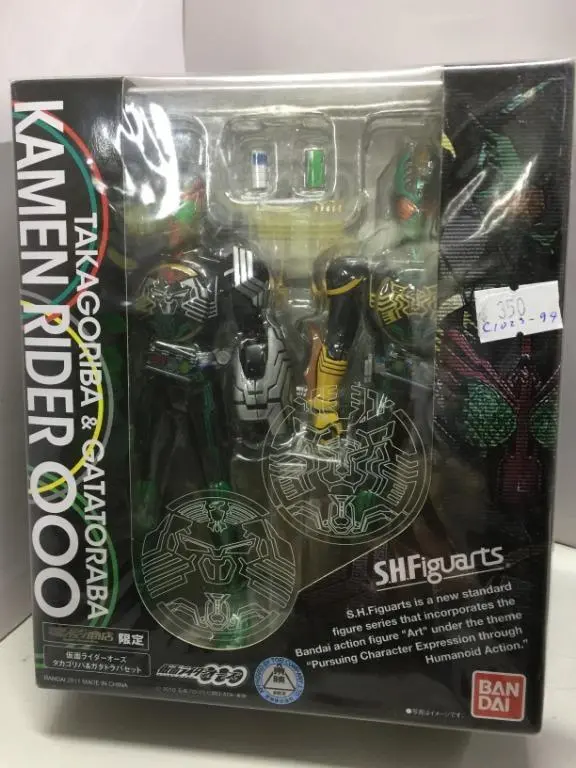 Bandai S.H.Figuarts Kamen Rider Ooo Takagoriba & Gatatoraba (68708) (C1023-94) 1