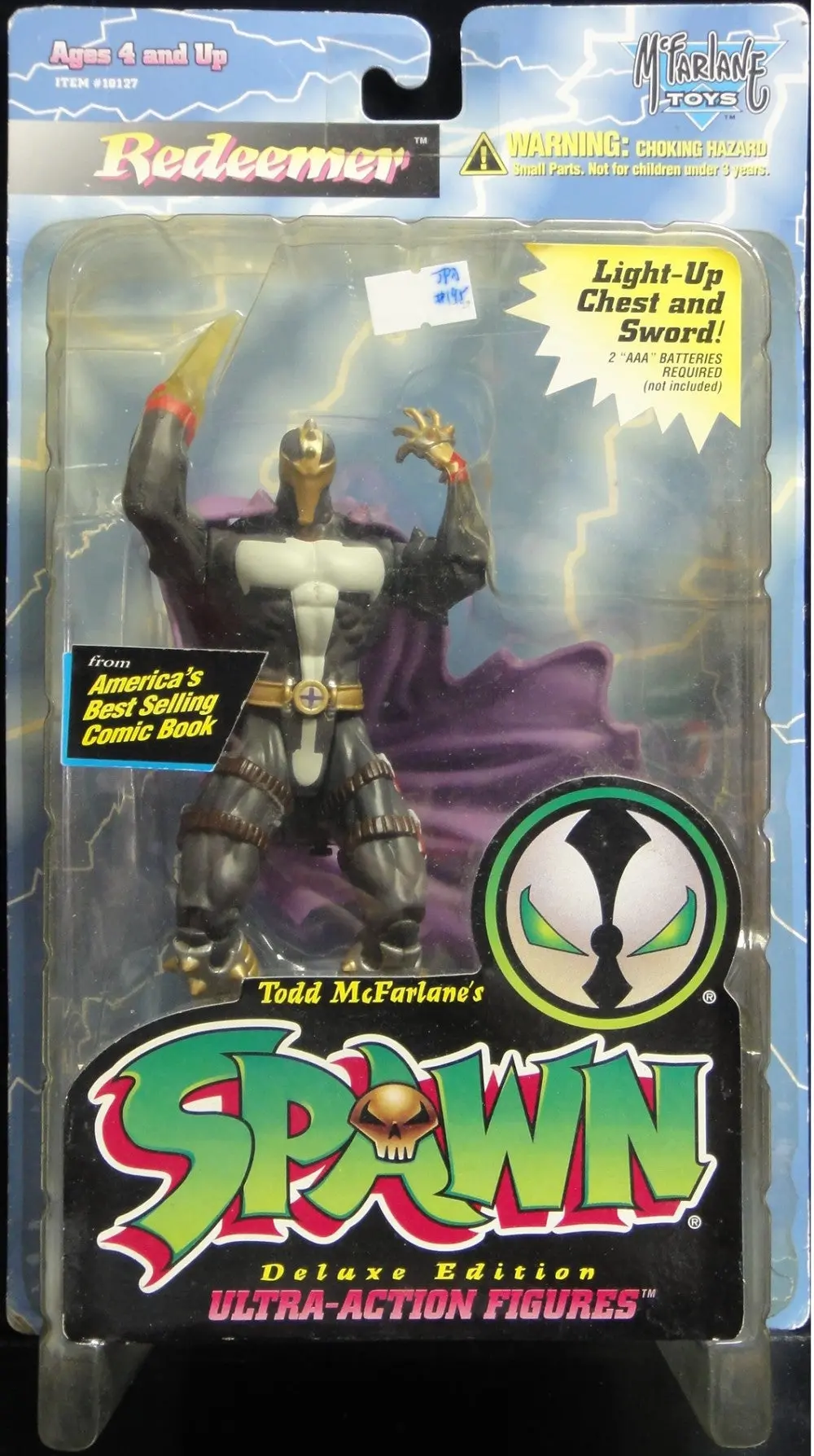 Mcfarlane Toys 再生俠 Todd Mcfarlane's Spawn Deluxe Edition Ultra-Action Figures Spawn Series 3 Redeemer 90000 (Jpa-195) 1