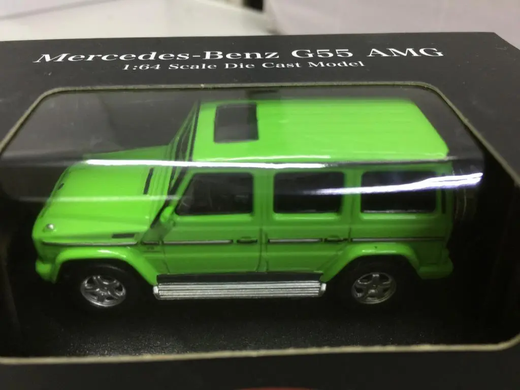 Kyosho 1/64 Mercedes-Benz G55 Amg Green (K07021g9) (37286) (C1123-135) 1