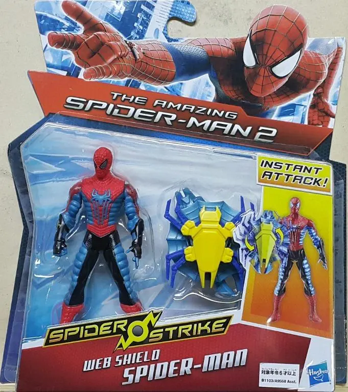 Hasbro B1103 蜘蛛俠 Marvel The Amazing Spiderman 2 Spider Strike Web Shield Spider-Man 日版 (Piu/Kw11-35) B30474437 1