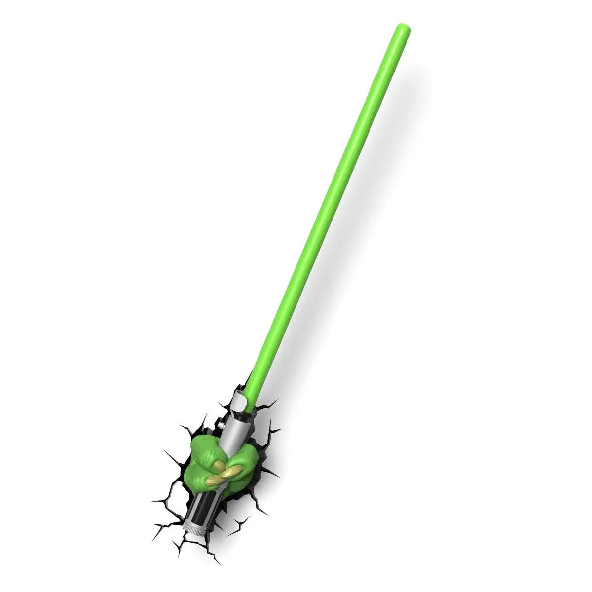 Star Wars 3D Light Fx Plastic And Metal Ep7, Star Wars Yoda Saber 3D Wall Decor 1