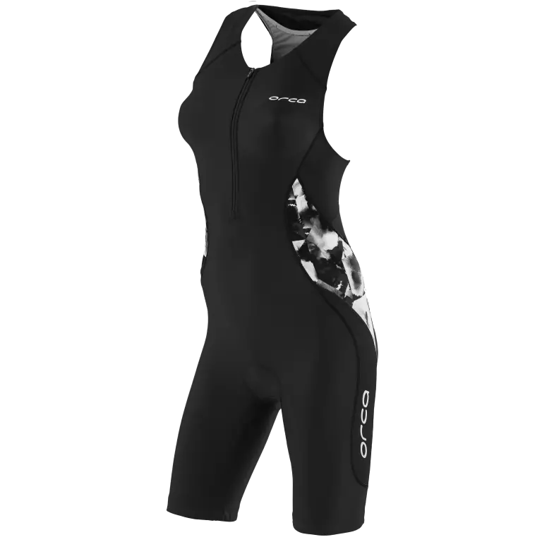 Womens Core Trisuit Bk-Wh 1