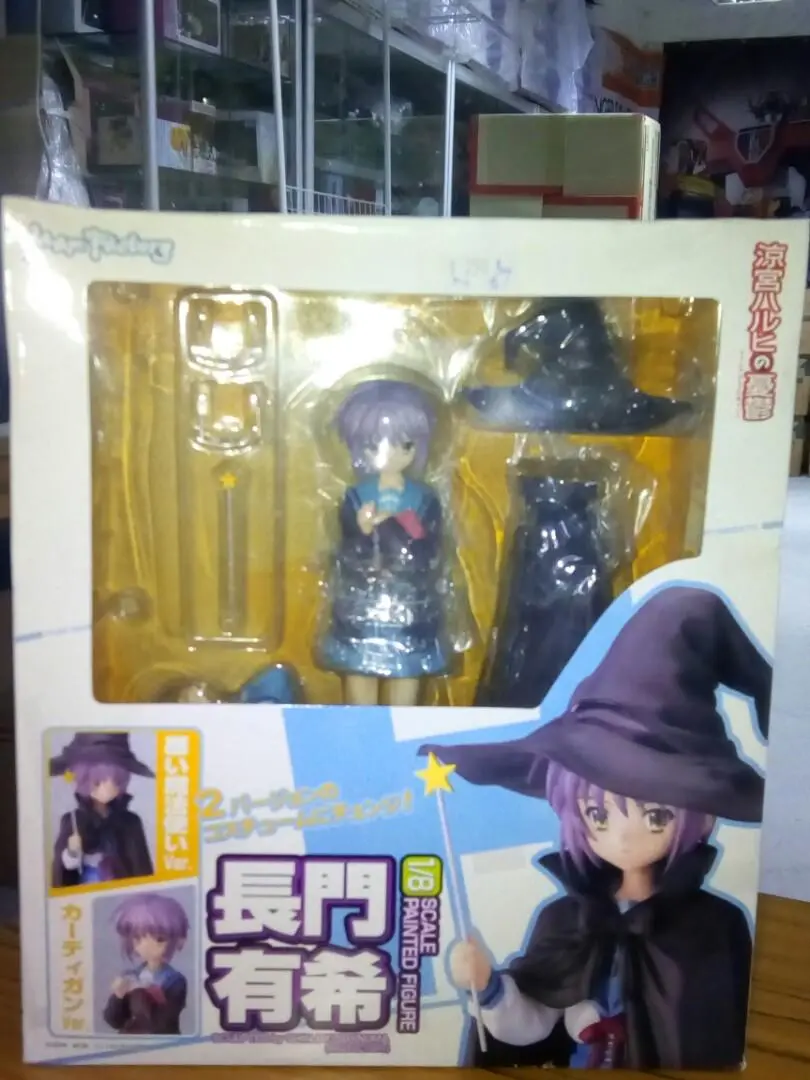 涼宮春日的憂鬱 1/8Scale Painted Figure 魔法使 長門有希 全新 Maxfactory  Buy Mc 1