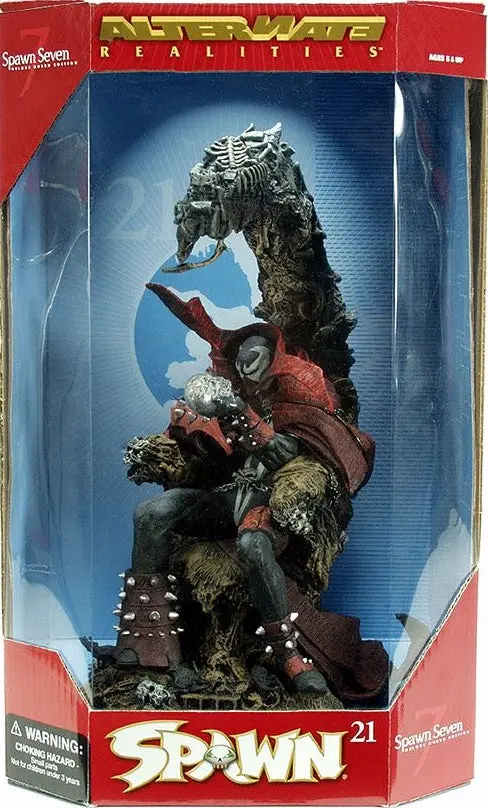 Mcfarlane Toys 再生俠 Spawn Series 21 Spawn Alternate Realities Spawn 7 She-Spawn 2 Raven Spawn Wings Of Redemption Spawn Pirate Spawn Alien Spawn 2 Set (Csw) B31417878 2