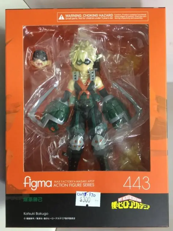 Max Factory Figma 443 Katsuki Bakugo My Hero Academia 爆豪勝己 (06606) (C1093-370) 1