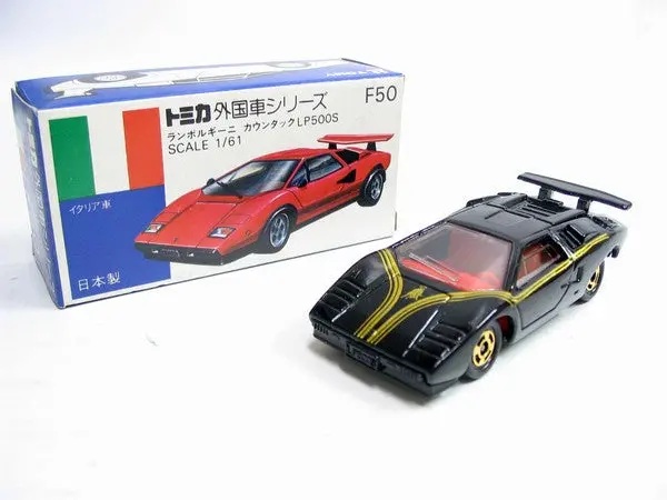 Vintage Tomica F50 外國車 Italy Lamborghini Countach Lp500s 林寶堅尼 Made In Japan (Piu20) 1