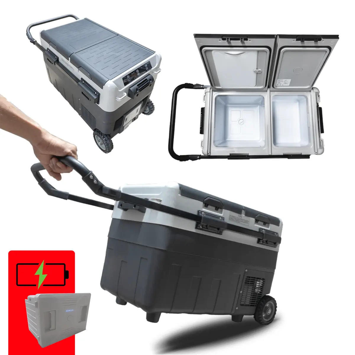 Dual Zone 40L Car Fridge - Rockarmor 1