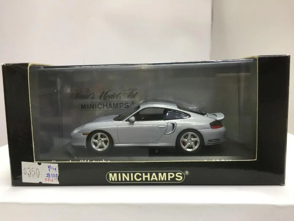 Minichamps 1/43 Porsche 911 Turbo 1999 Frosty Blue (430 069302) (03532) (Piu120) 1