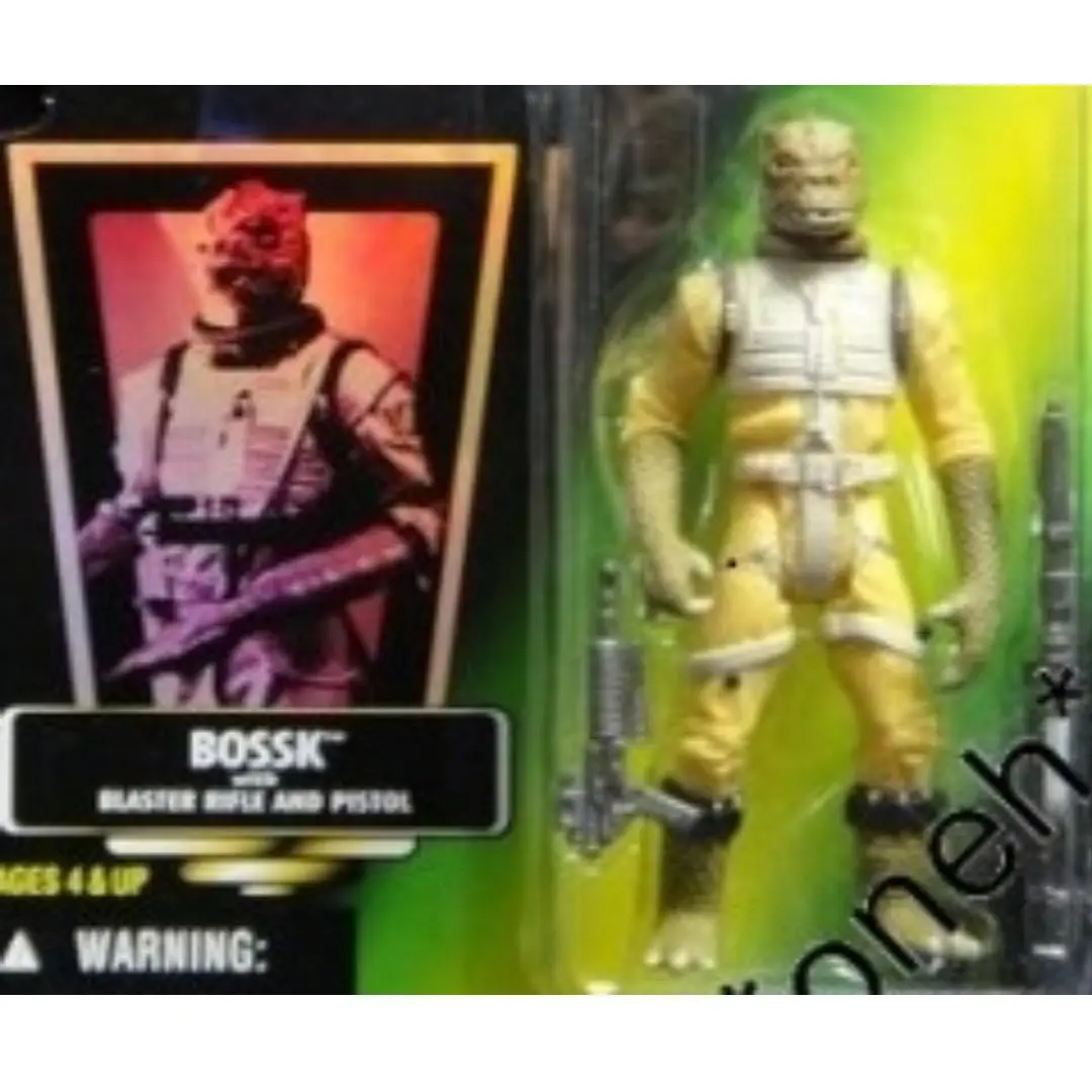 Kenner 星球大戰 Star Wars Potf Power Of The Force Bossk With Blaster Rifle And Pistol (Buy-69617-Spk倉) 2