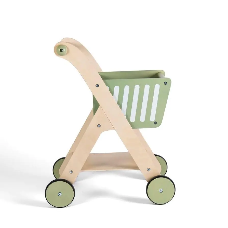 Kiddies Kingdom Shop 'N' Roll Cart Imaginative Play For Ages 3 And Above 1