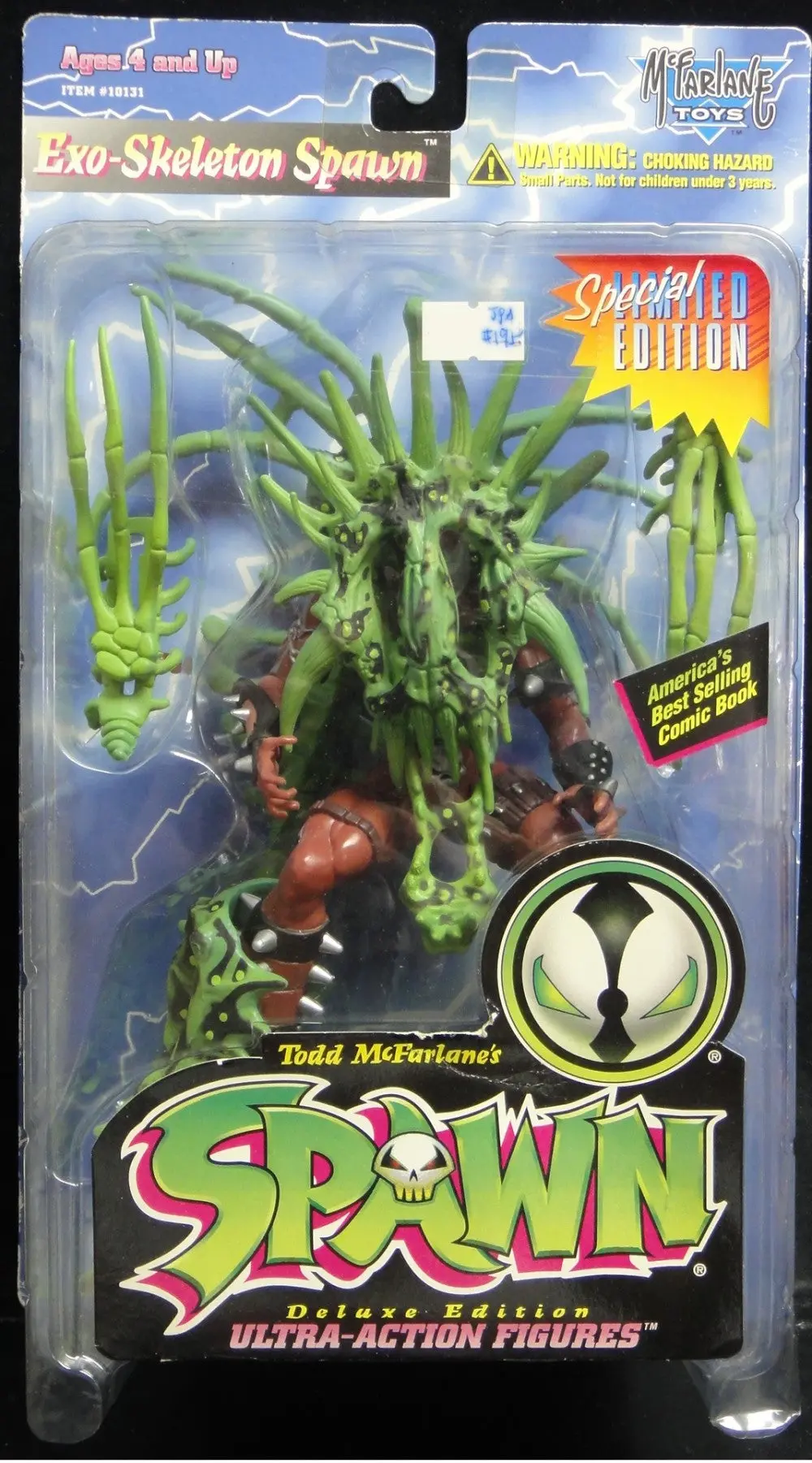 Mcfarlane Toys 再生俠 Todd Mcfarlane's Spawn Deluxe Edition Ultra-Action Figures Series 4 Special Limited Edition Crimson Exo-Skeleton Spawn 85029 (Jpa-195) 1