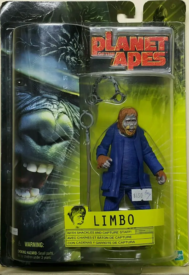Hasbro 52116 猿人爭霸戰 凌波 保羅·基安馬提 Planet Of The Apes Paul Giamatti Limbo With Shackles And Capture Staff (Buy) L 1
