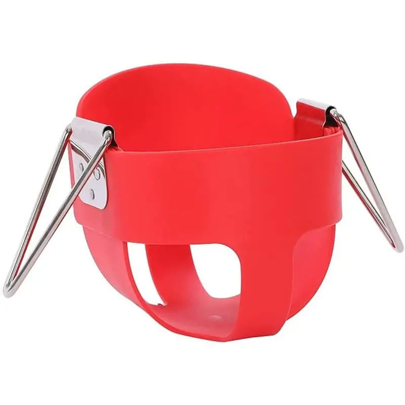 Reznor Flexible High Back Full Bucket Seat For Ages 1-3, Baby Infant Swing Outdoor/Indoor, Red 1