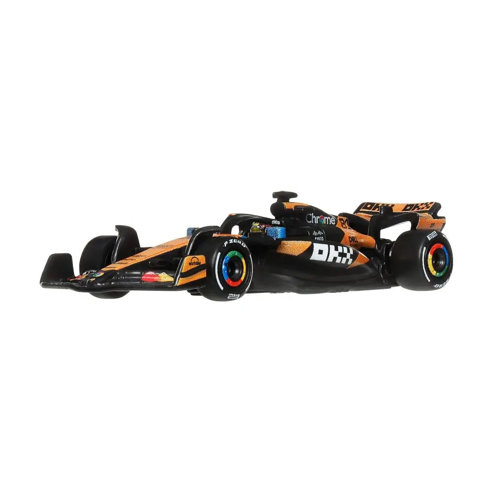 Hot Wheels Race Team Mclaren F1 Team (#81) 1:64 Scale Premium Die-Cast Formula 1 Collectible Toy Race Car With Real Riders Tires & Metal/Metal Body & Chassis For Collectors 2