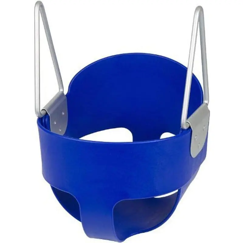 Reznor Flexible High Back Full Bucket Seat For Ages 1-3, Baby Infant Swing Outdoor/Indoor, Blue 1