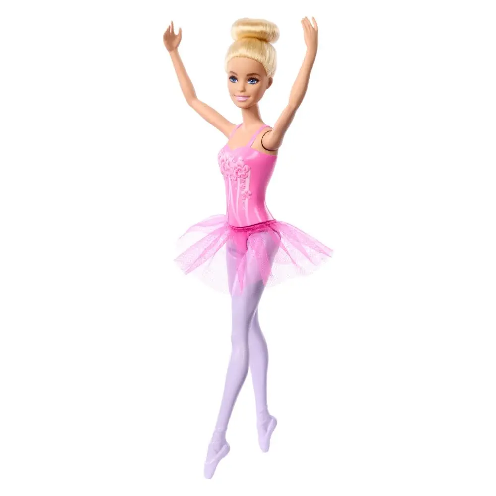 Barbie Ballerina Doll, Blonde Fashion Doll Wearing Purple Removable Tutu, Posed With Ballet Arms & “En Pointe” Toe Shoes 2
