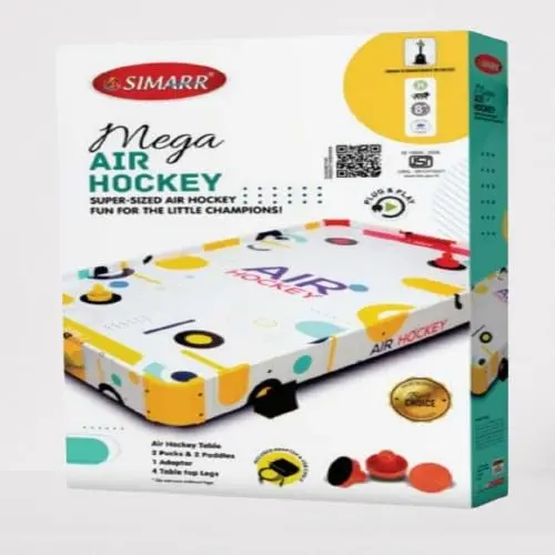 Simarr Mega Air Hockey With 2 Pucks & Paddles For Kids Ages 8 Years And Up 1