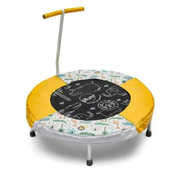 Plum Junior Jungle Bouncer With Sounds Trampoline For Kids Ages 3-5 Years 1
