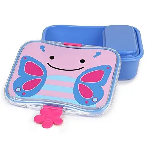Skip Hop Zoo Back To School Butterfly - Lunch Box For Ages 3-6 Years 1