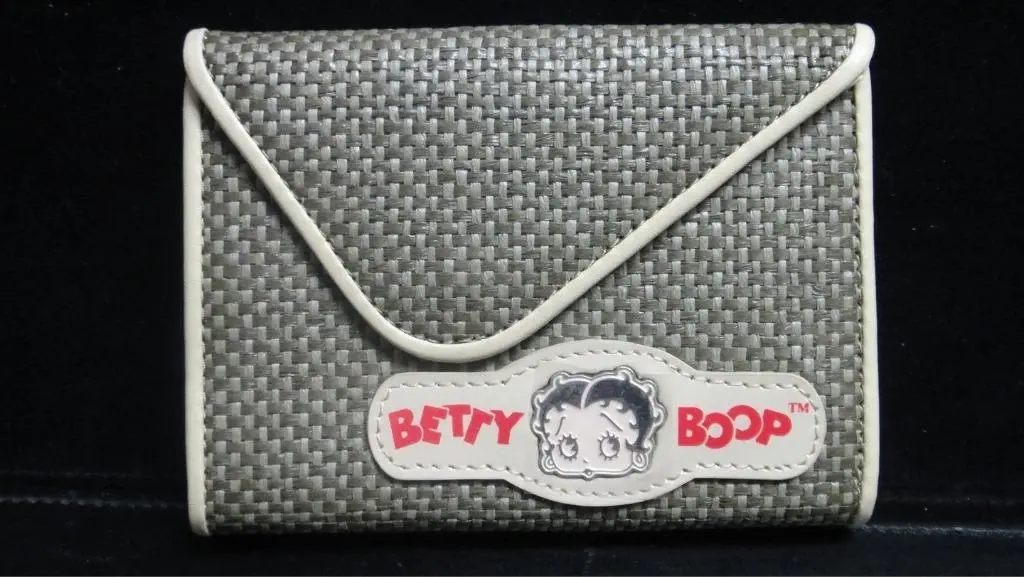 King Features 貝蒂娃娃 綠色錢包 Fleischer Betty Boop Green Color Purse Bb-2032 (Pa-0) 1