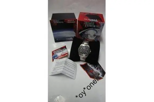 Hasbro Transformers Watch Type D-1 Autobot Logo 變形金剛 博派標誌 鋼帶手錶 D-1款 (Piu/Ry4-60) 1